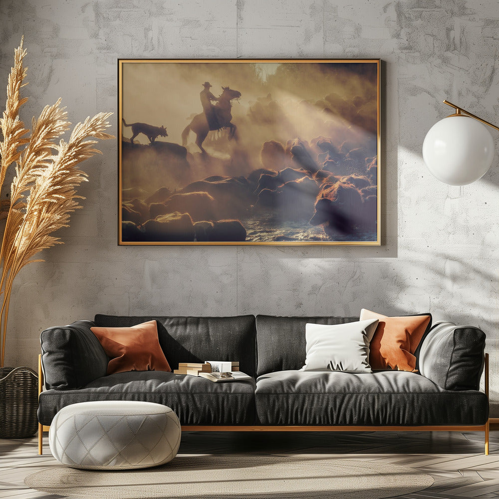 Der Büffelhirte | Poster