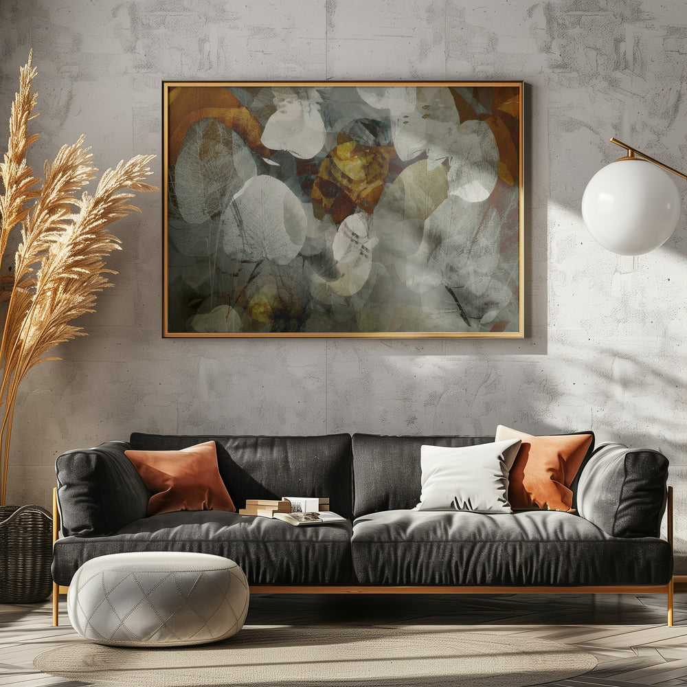 Herbst abstrakt | Leinwand