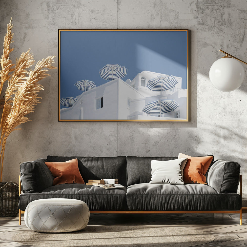 Blau und Weiß | Leinwand