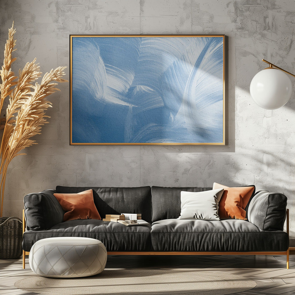 Acrylwellen | Leinwand