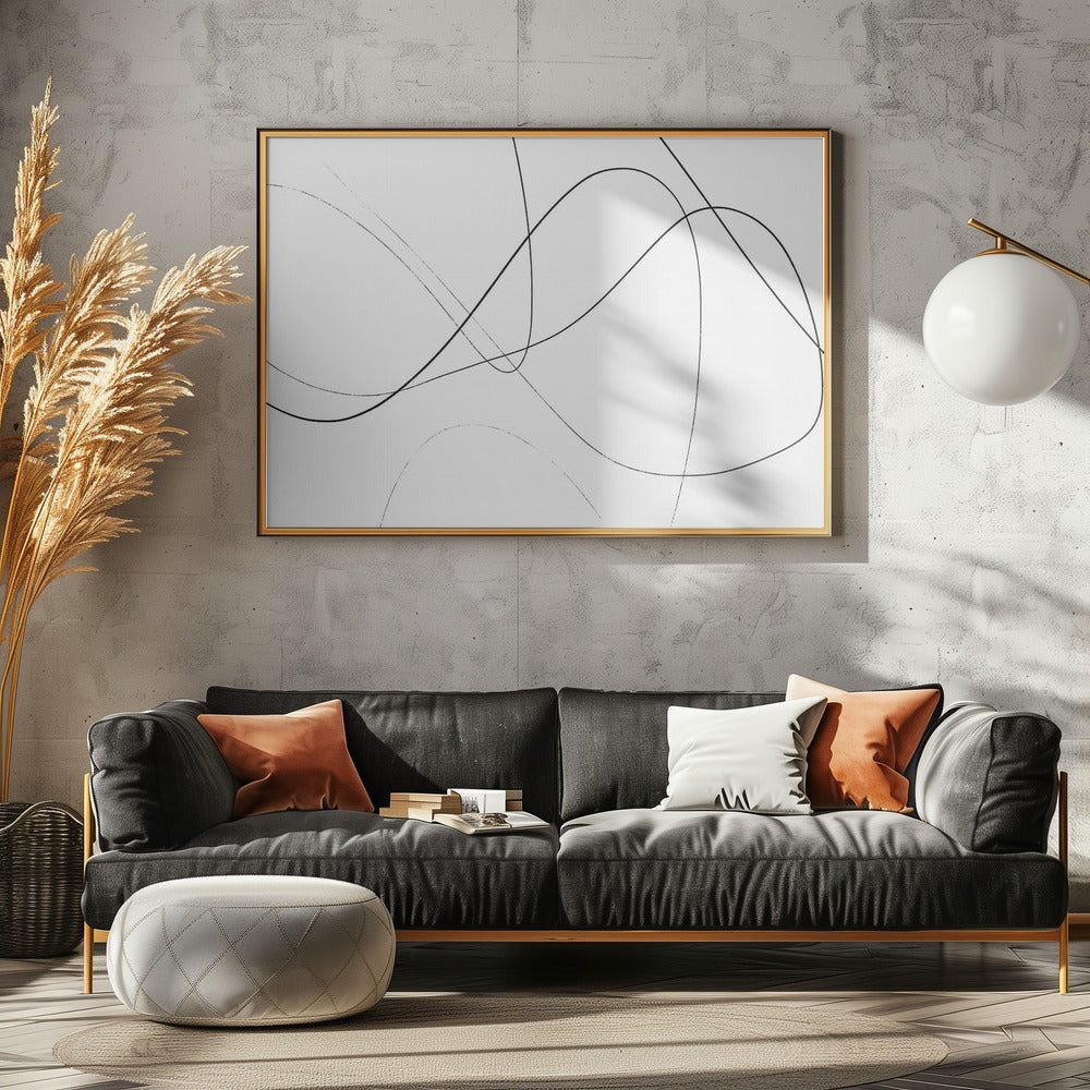 Lose Linien | Leinwand