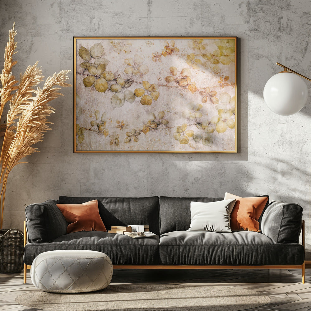 Blätter ausmalen | Leinwand