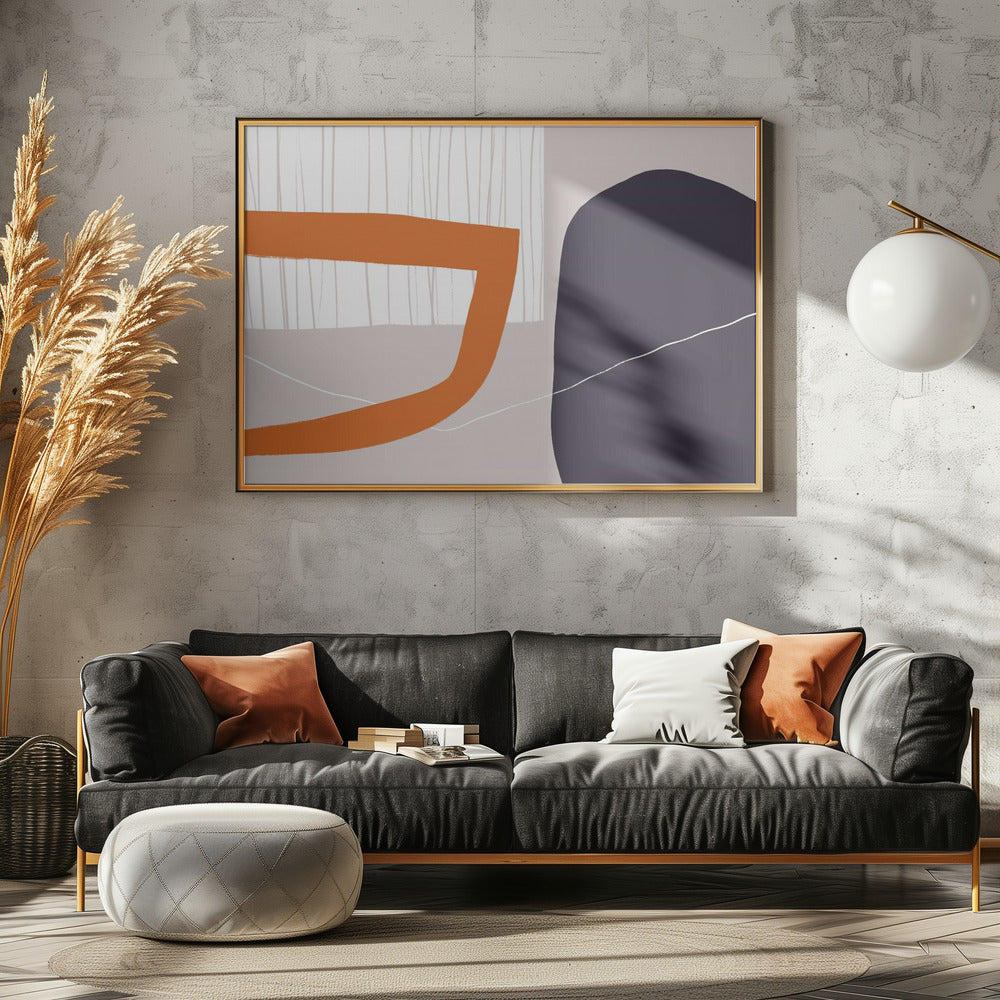 Kräftige geometrische Formen | Leinwand
