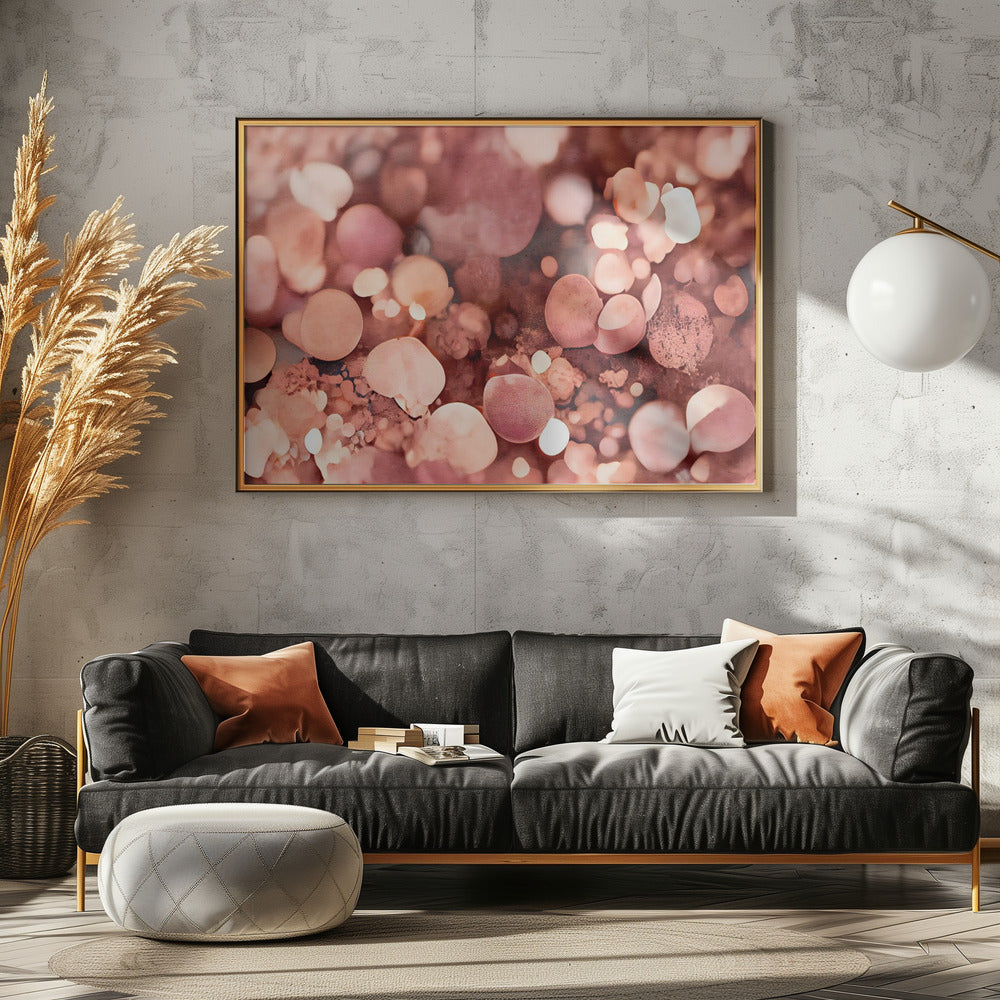 Blush Bokeh Dream | Leinwand