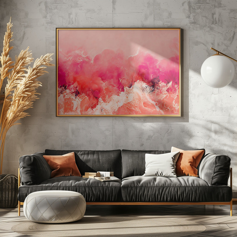 Purpurner Horizont | Leinwand