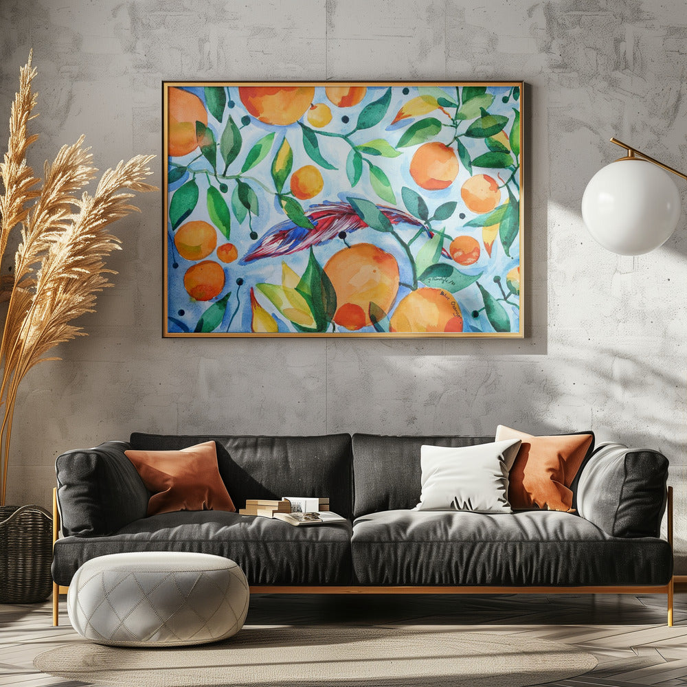 Orange Blue | Canvas