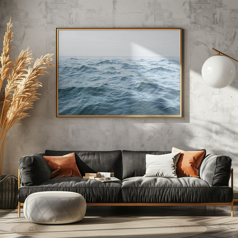 Wellenförmiger Horizont | Leinwand