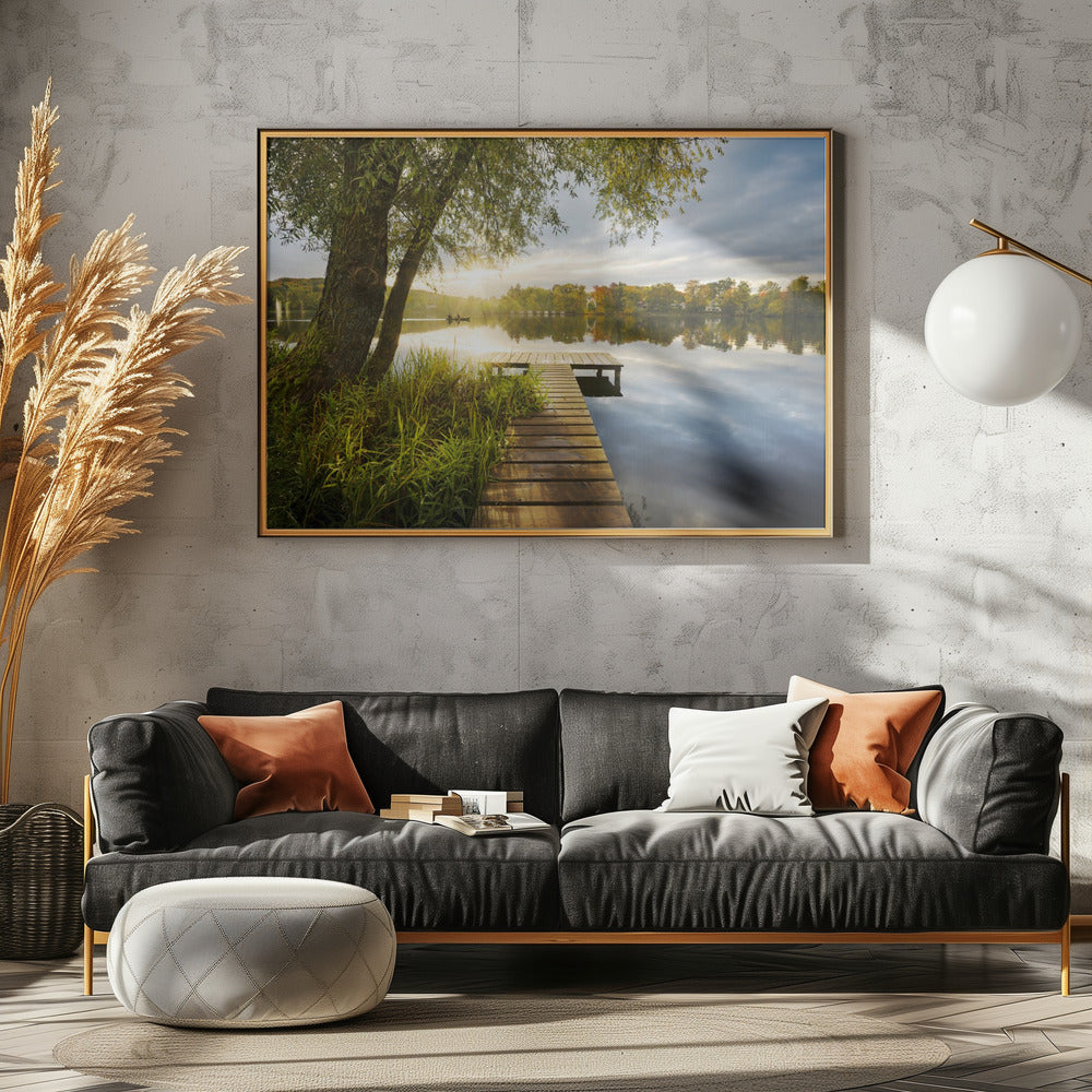 Guten Morgen Jetty | Leinwand