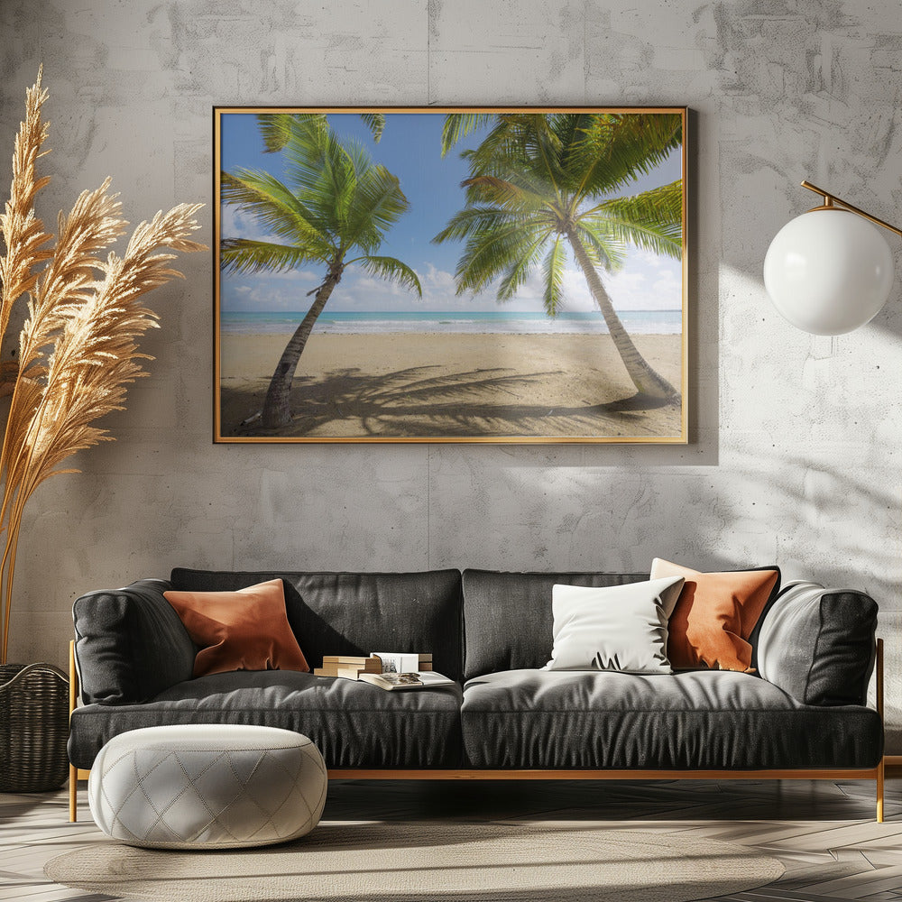 Palmy Beach | Leinwand