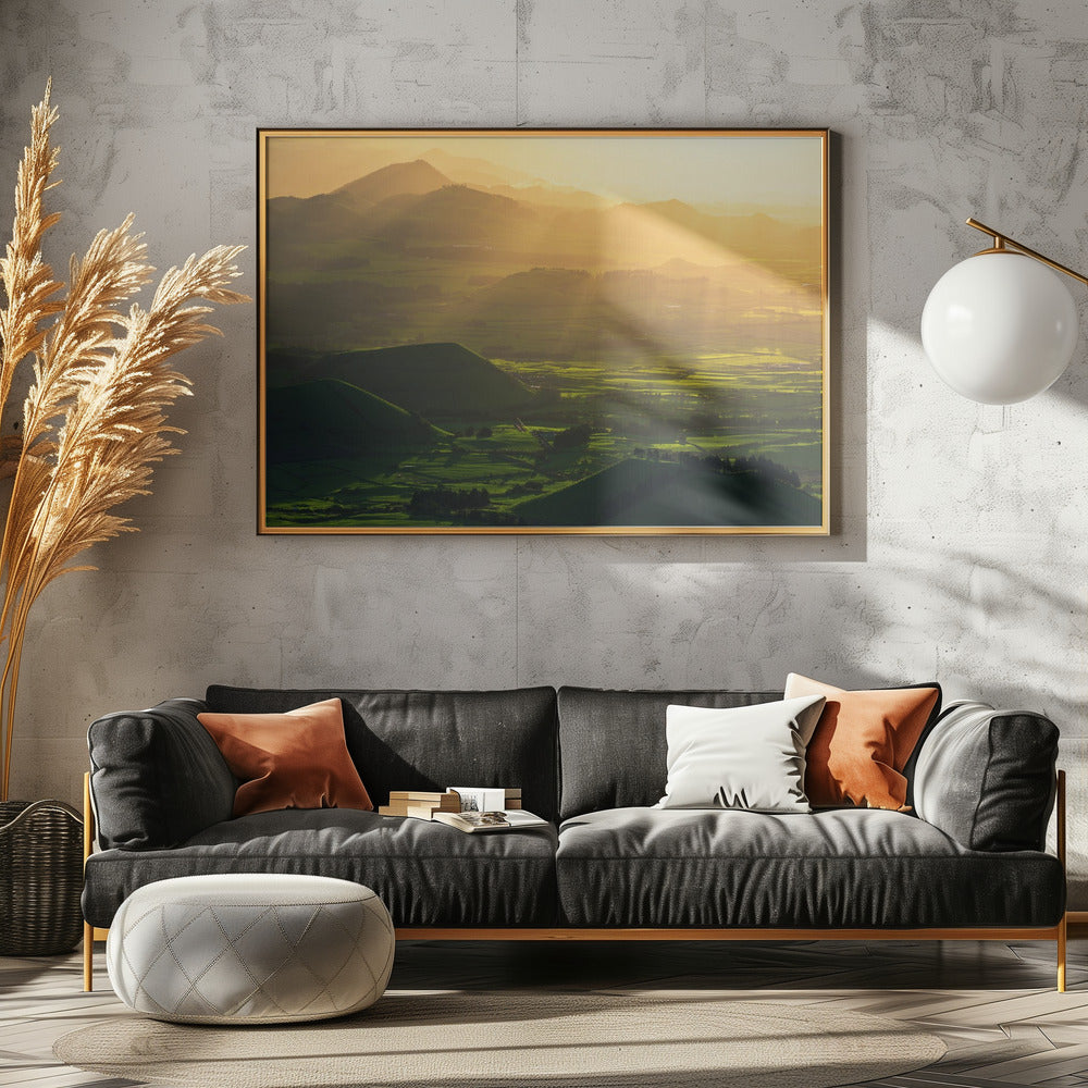 Strahlen der Hoffnung | Leinwand