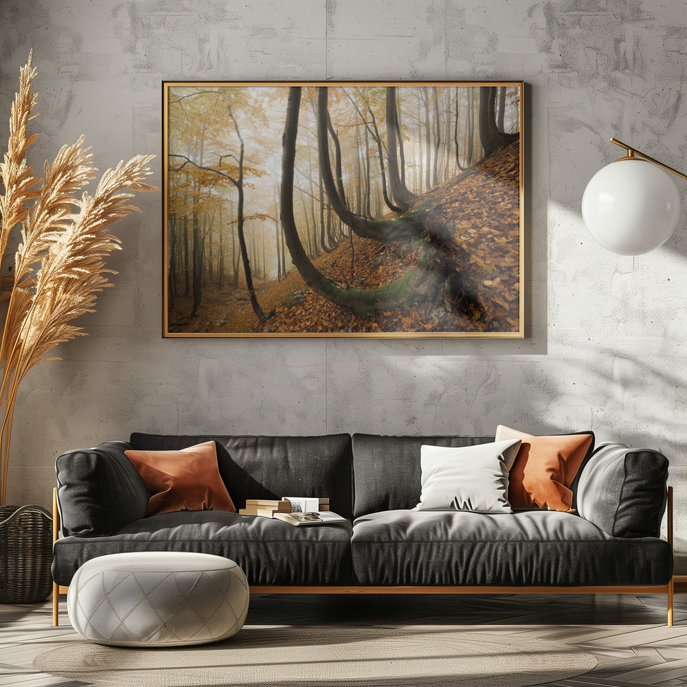 Mystischer Herbstwald | Poster