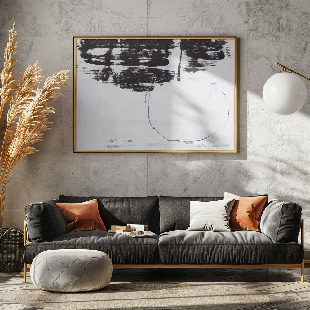 Monochromes Flüstern | Leinwand