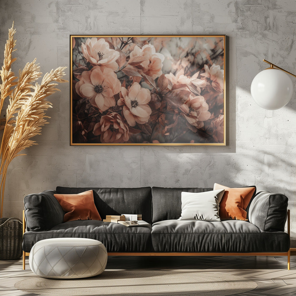 Blütenblätter in Harmonie | Leinwand