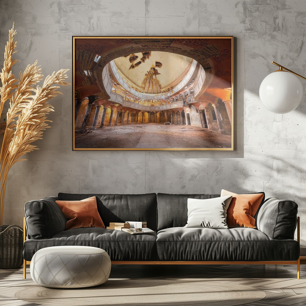 Round Chapel in Decay | Poster