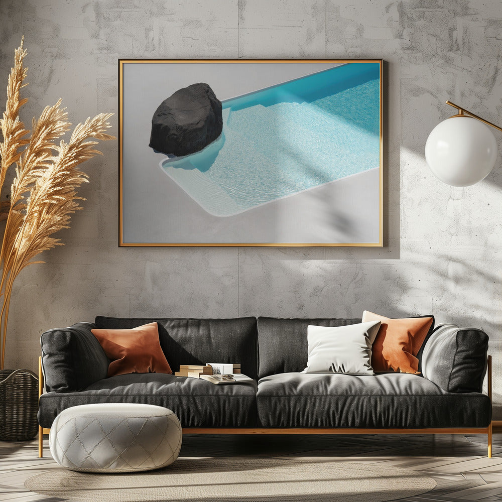 Der Pool | Leinwand