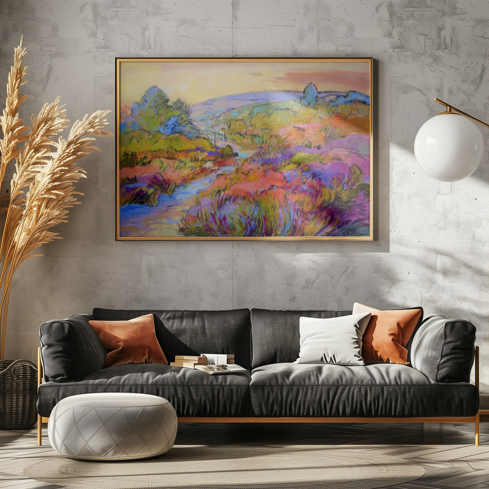 Lebendiger Wiesenweg | Poster