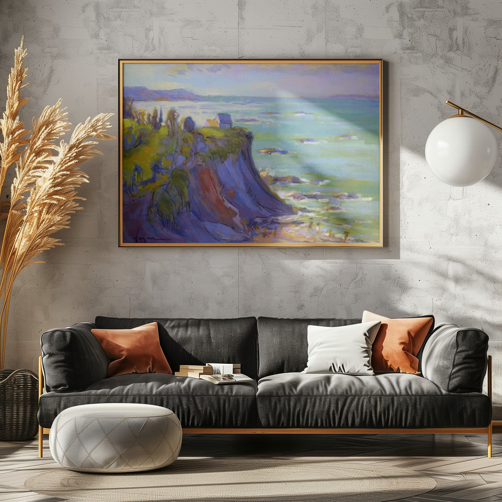 Gelassenheit an der Klippe | Poster