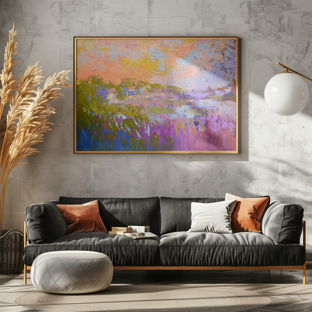 Pastell Horizonte | Leinwand