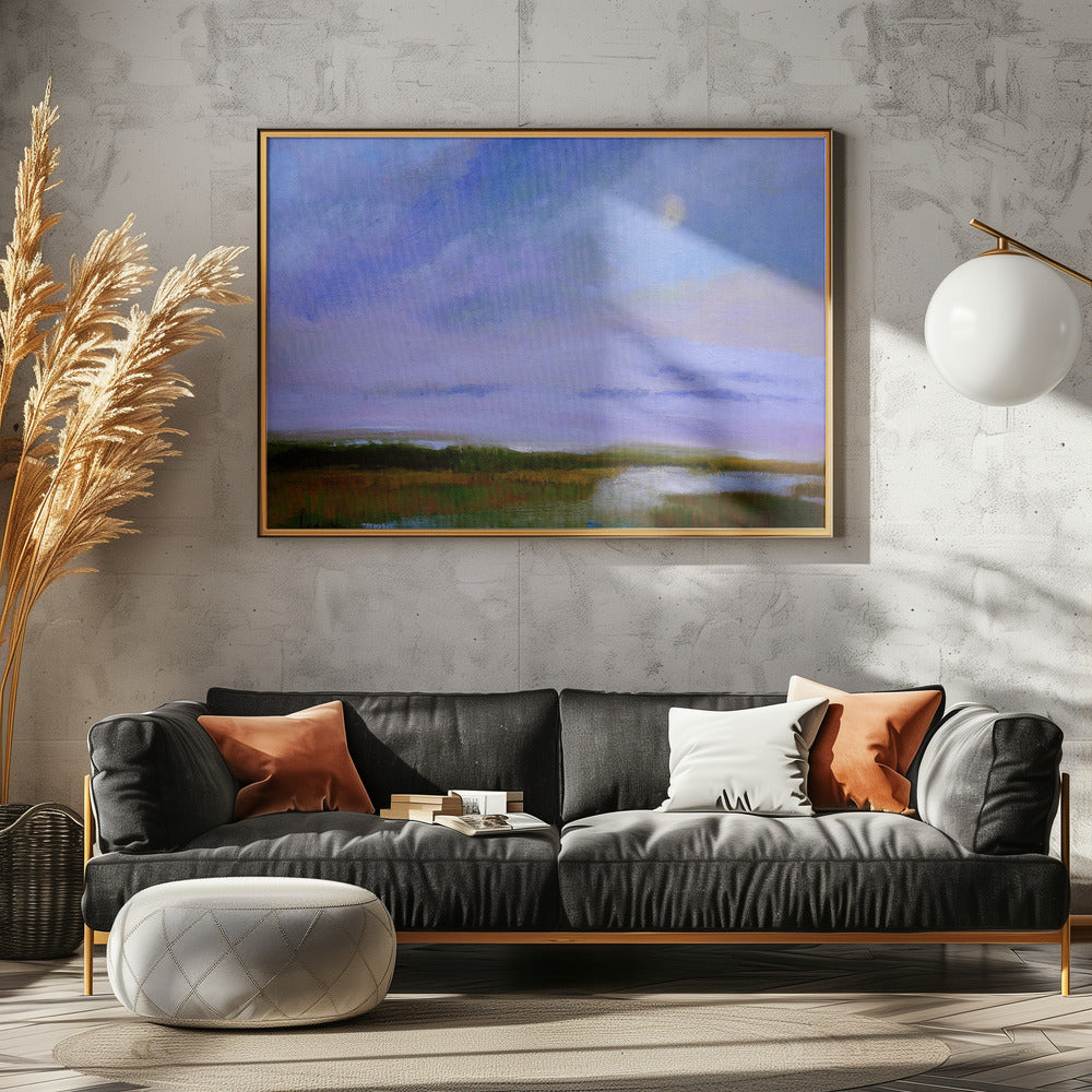 Mondlandschaftsreflexionen | Poster