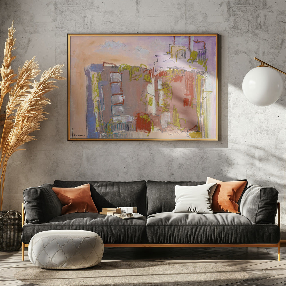 Urbane Traumlandschaft | Leinwand