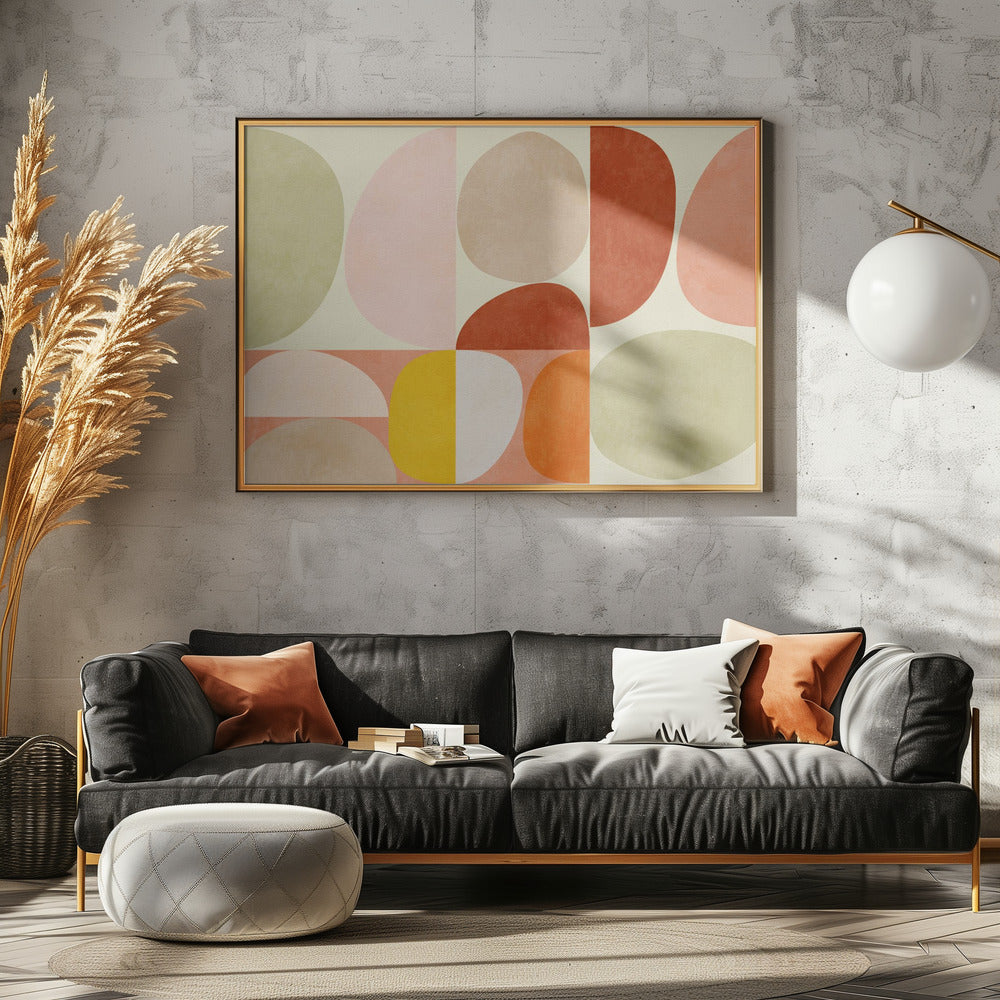 Pastellgeometrie | Poster