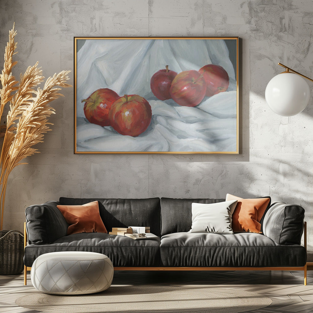 Rote Äpfel | Leinwand