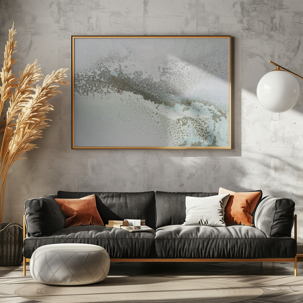 Minimalistische Kunst – Flachpass | Poster