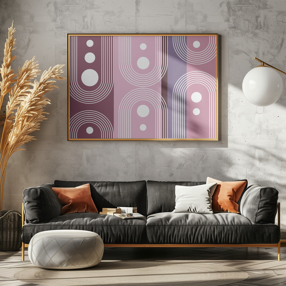 Geometrisches Abstrakt Nr. 17 | Poster