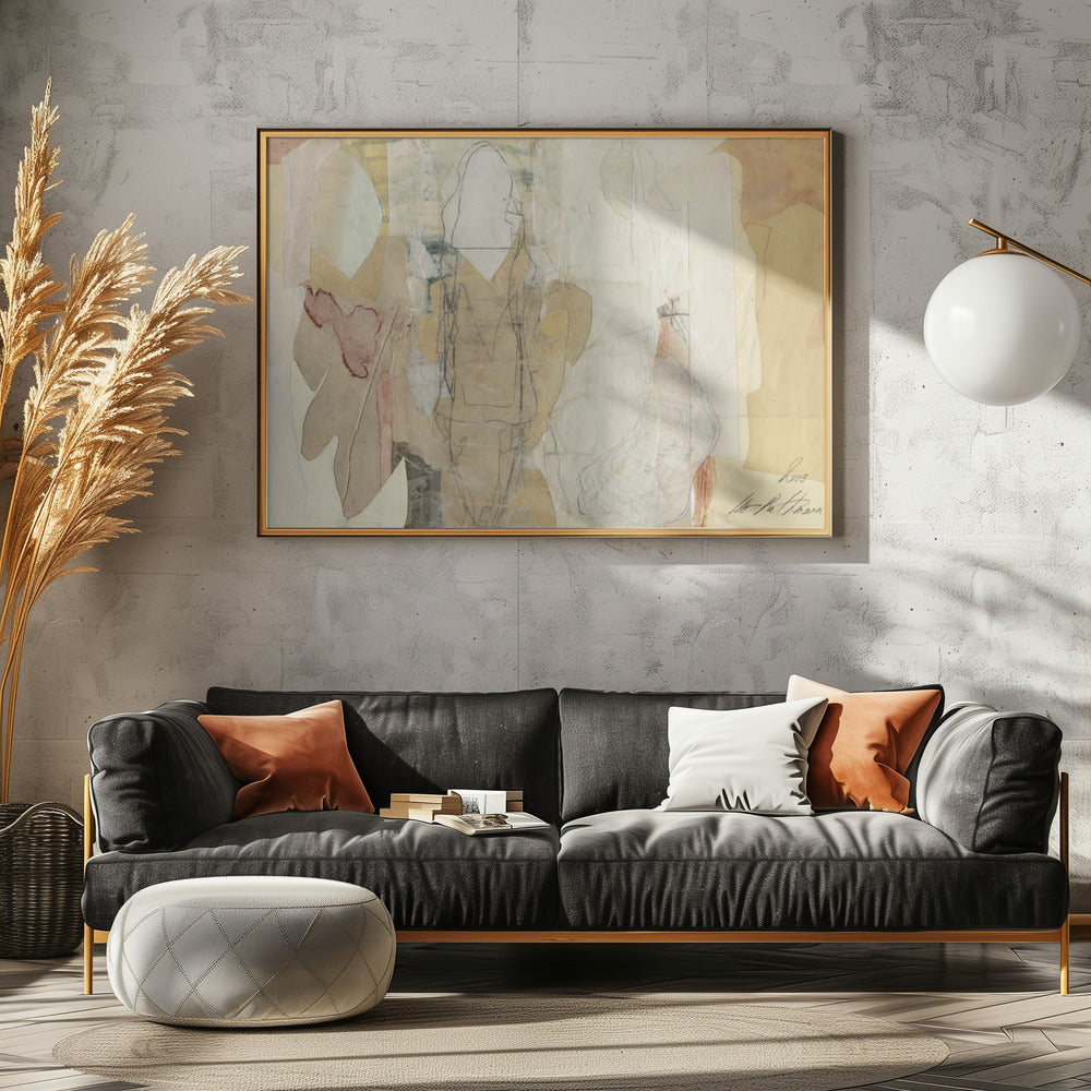 Transparente Silhouetten | Leinwand