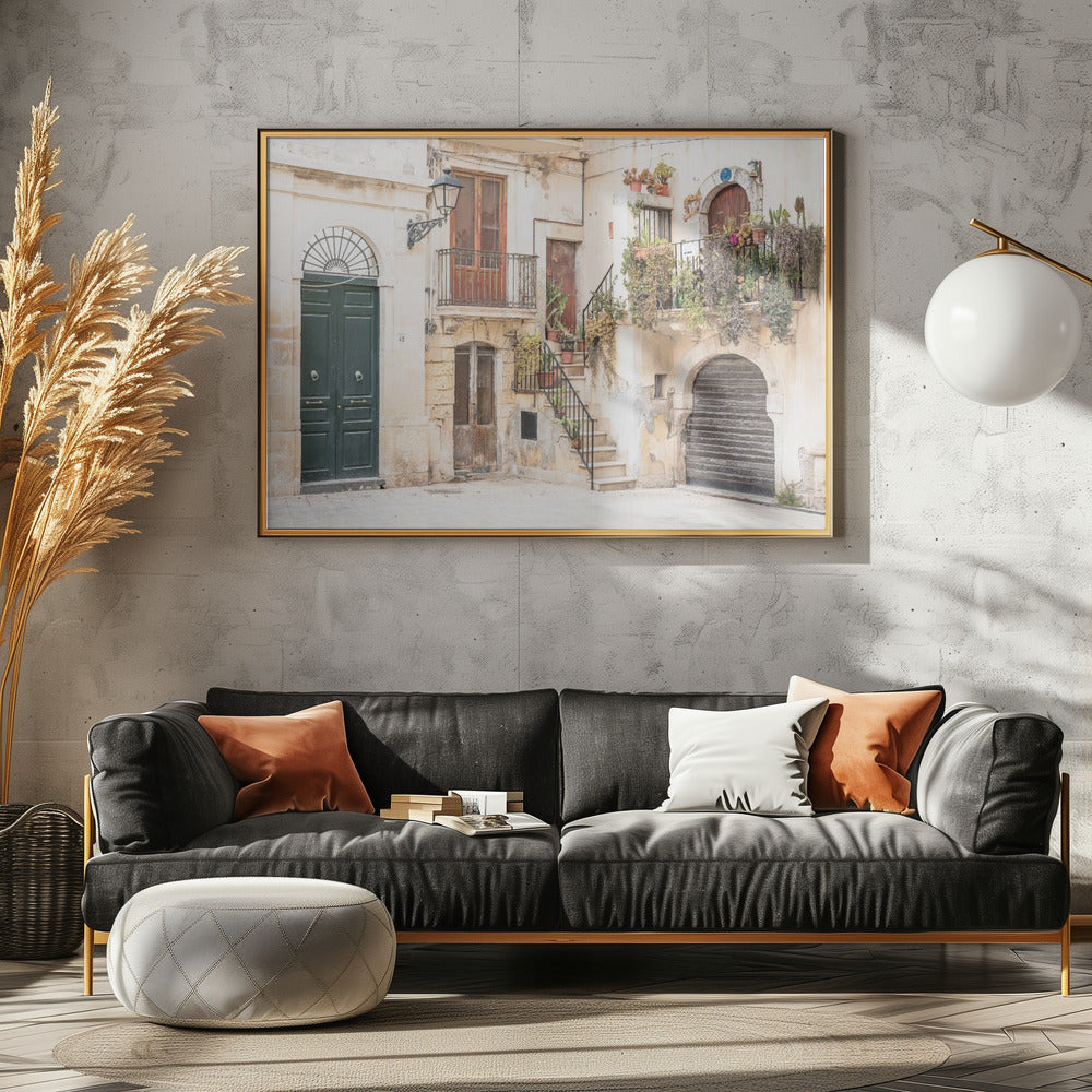 Straßen in Syrakus Nr. 2, Italien | Poster