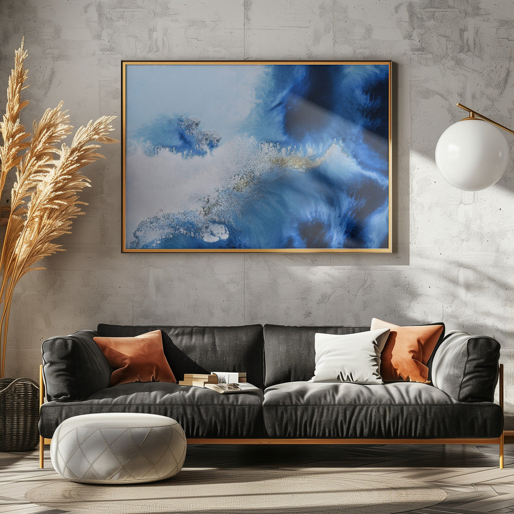 Hamptons - Floating Reef | Canvas