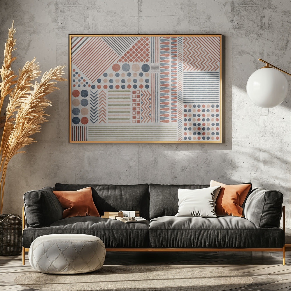 Geometric Harmony | Canvas