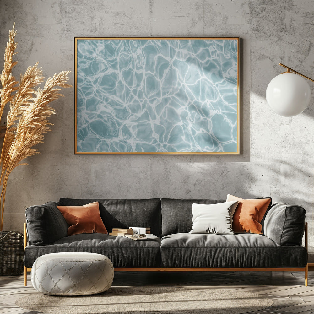 Abstraktes Wasser | Leinwand