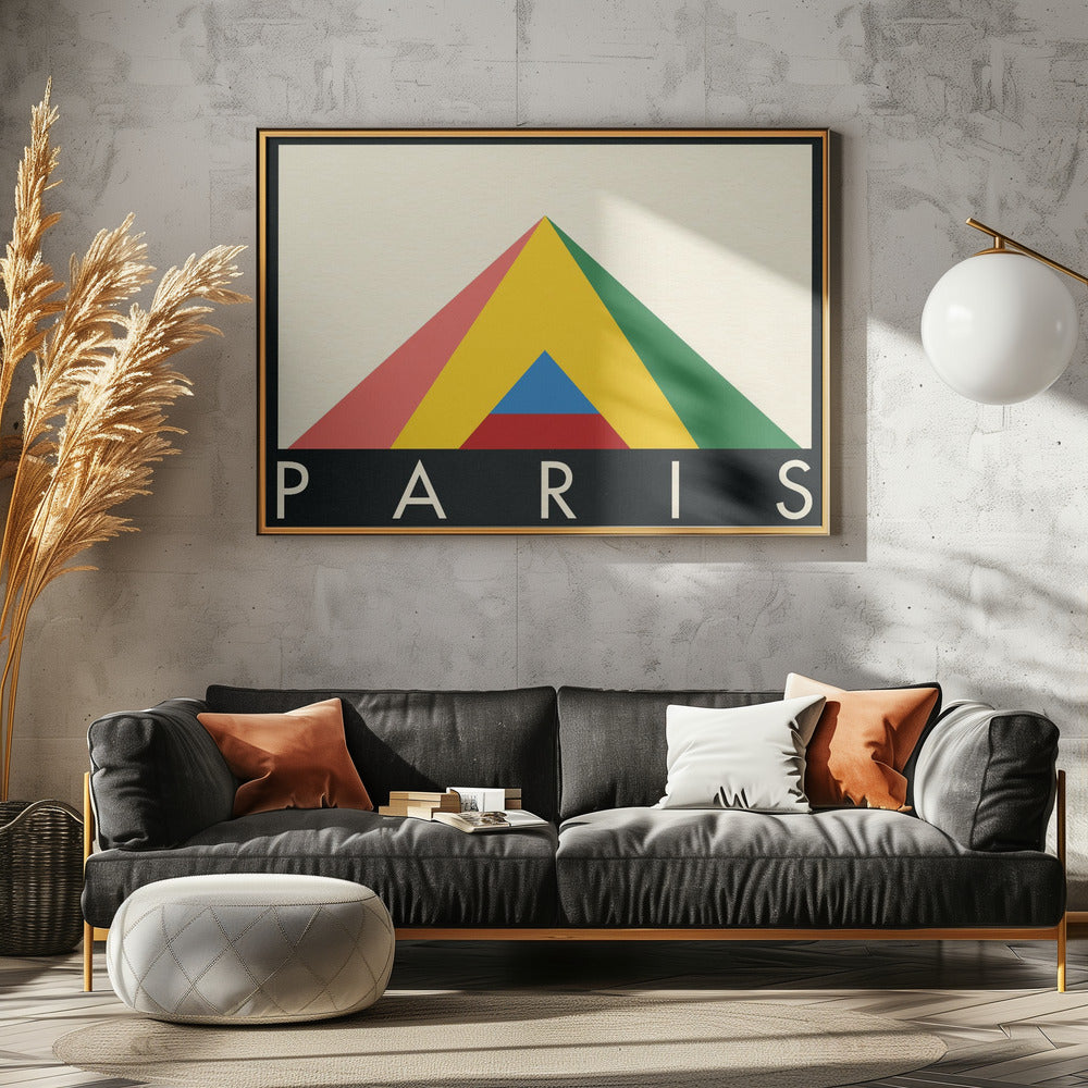 Pariser Louvre | Leinwand
