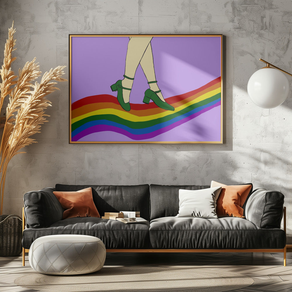 Rainbow Walk | Poster
