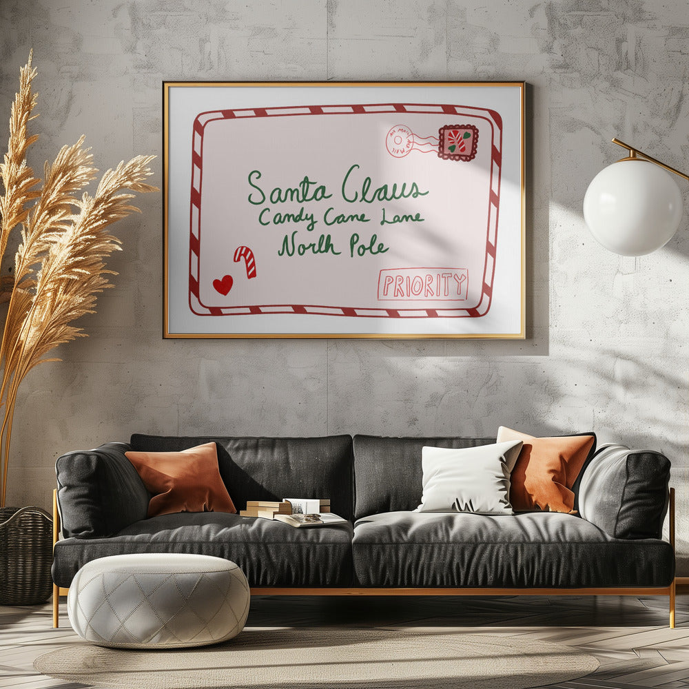 Brief an den Weihnachtsmann | Poster