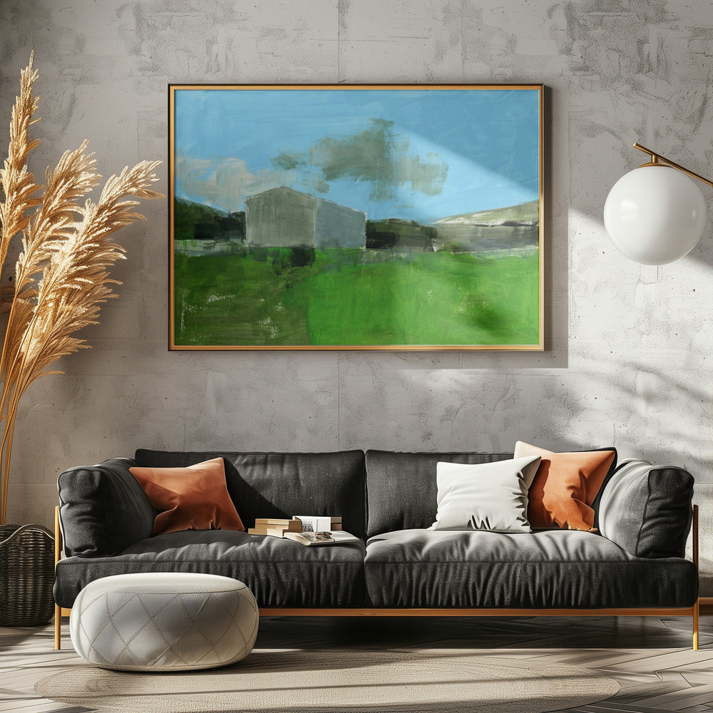 Barren Farm Barn Print No 1 | Canvas