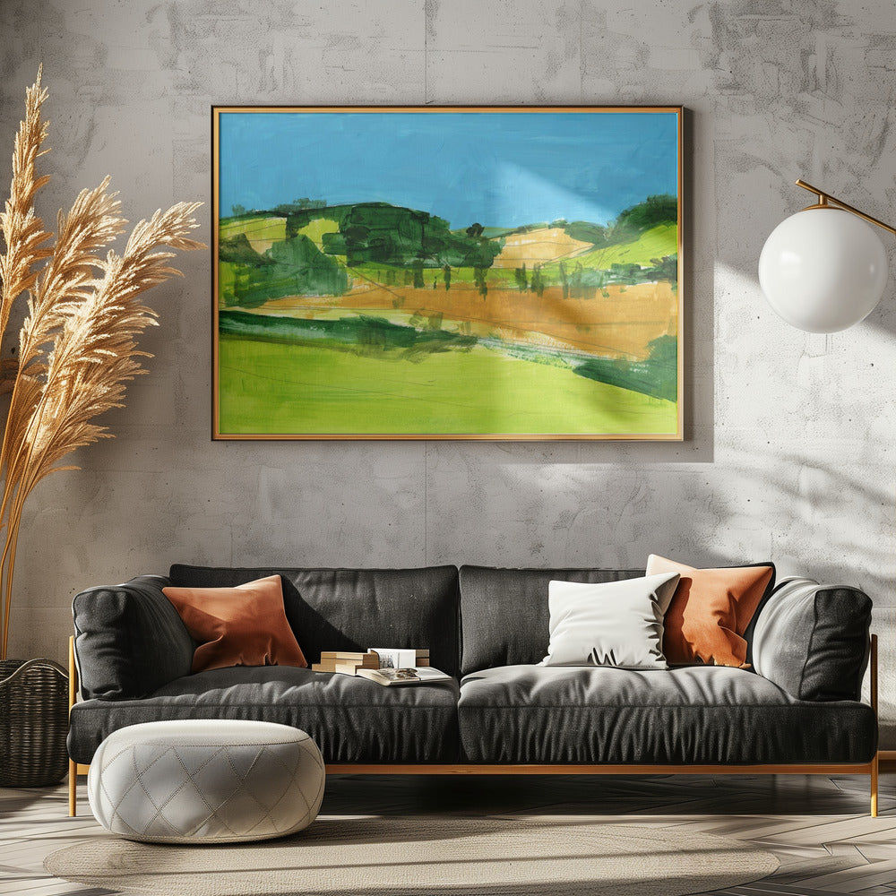 Landlandschaft 1 | Poster