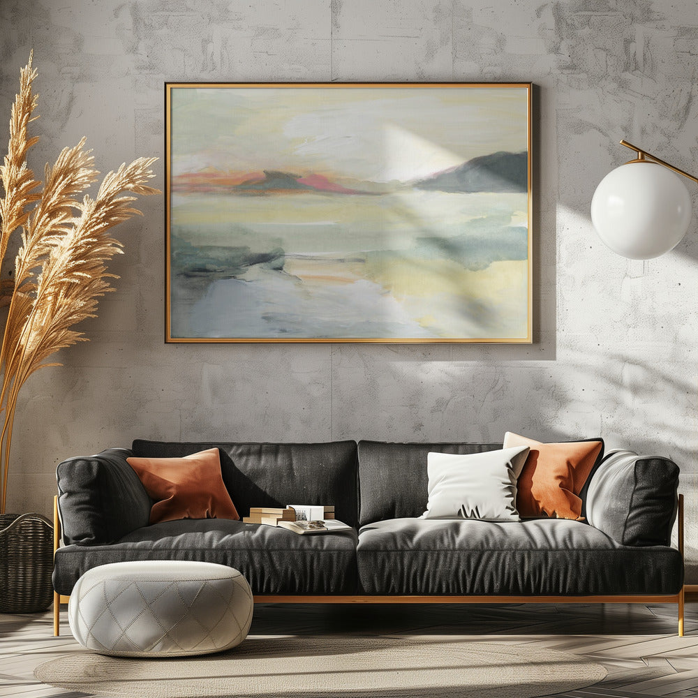 Aquarelllandschaft Nr. 1 | Poster
