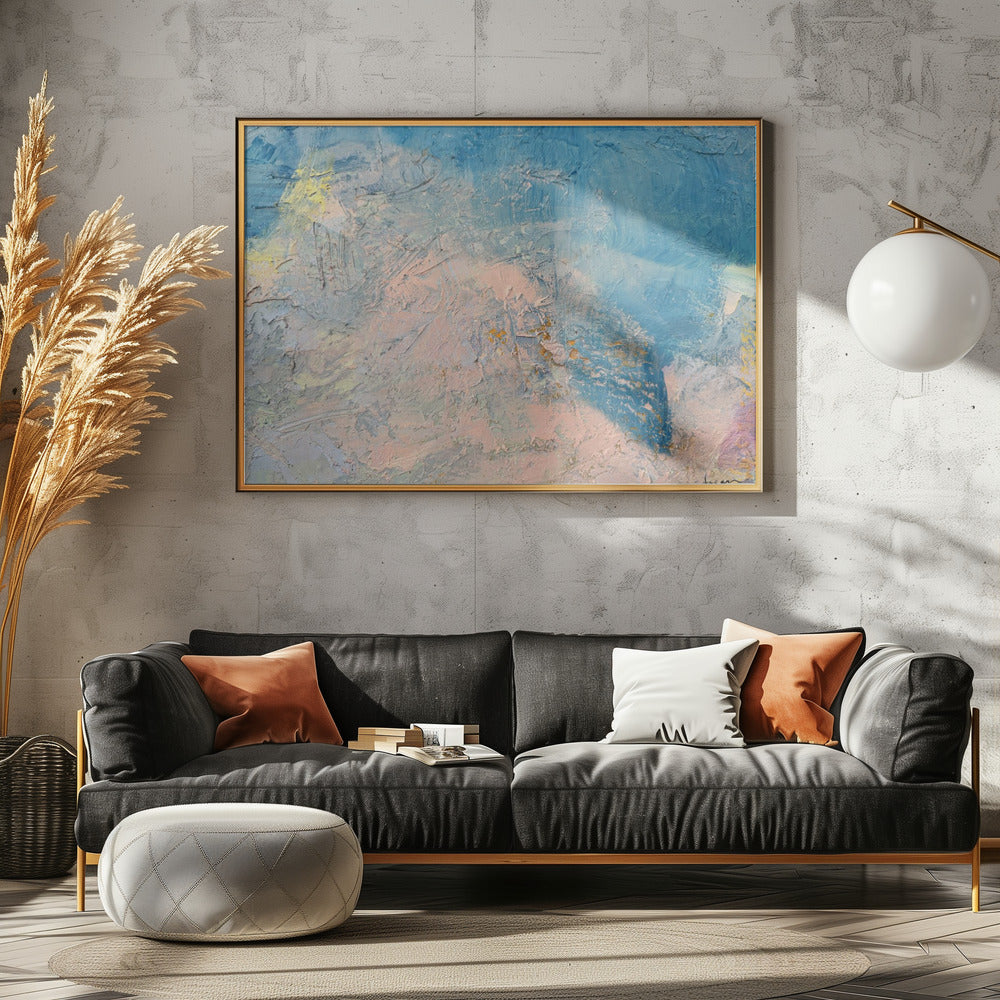 Ätherische blaue Horizonte | Leinwand