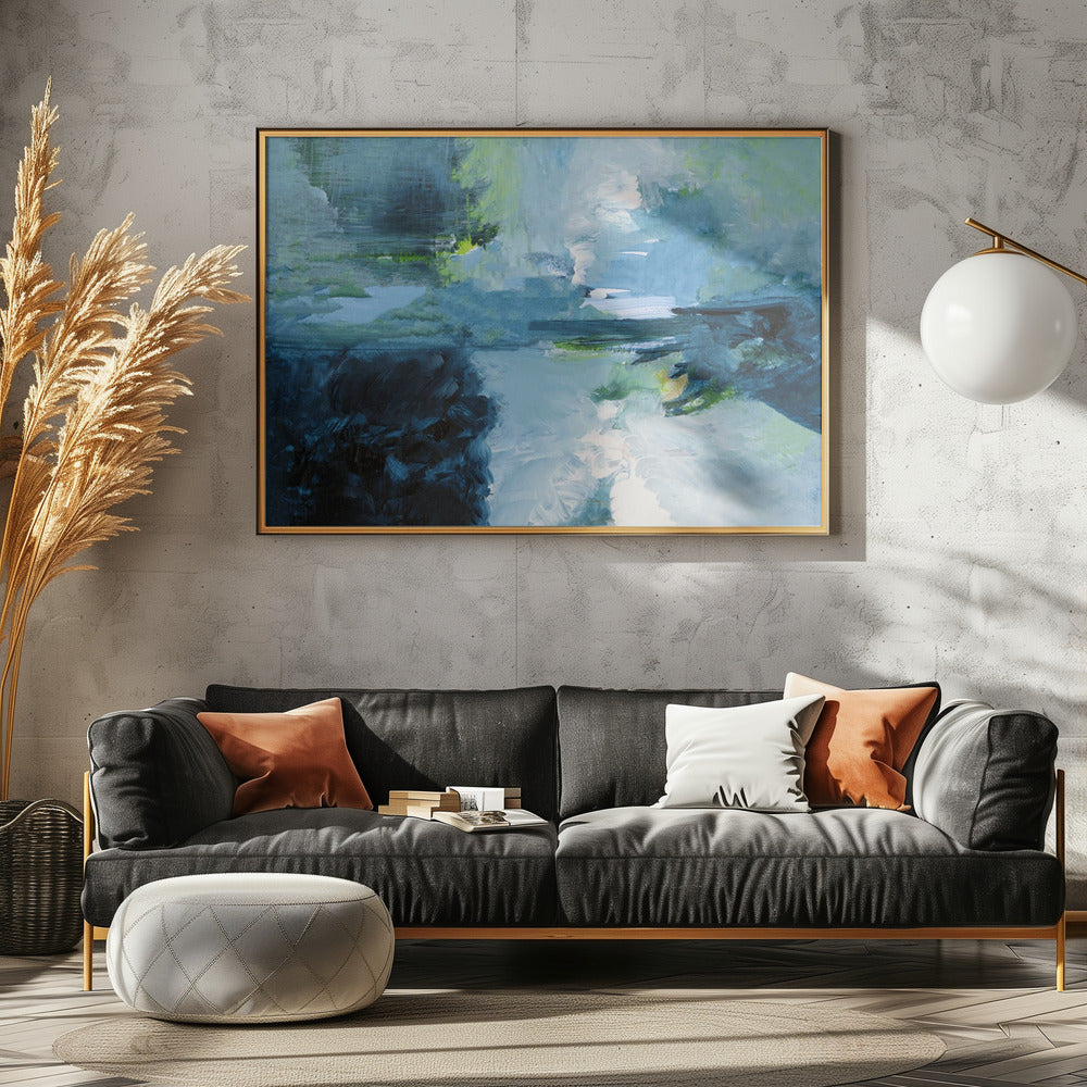 Eine ruhige Reflexionslandschaft 1 | Poster