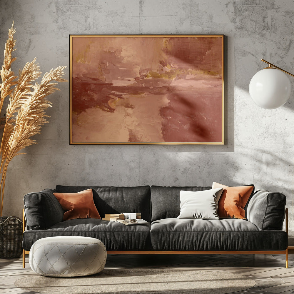 Eine friedliche Panoramalandschaft 1 | Leinwand