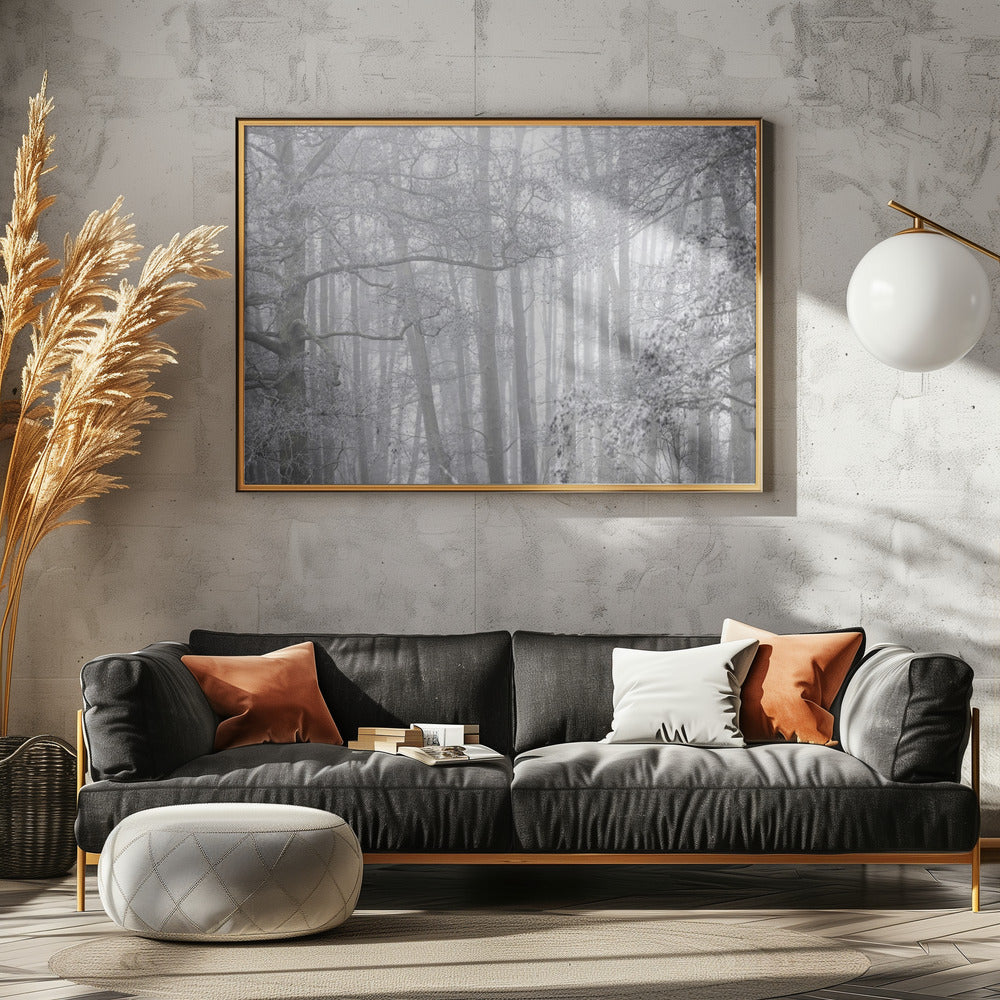 Nebliger Wintermorgen 2 | Poster