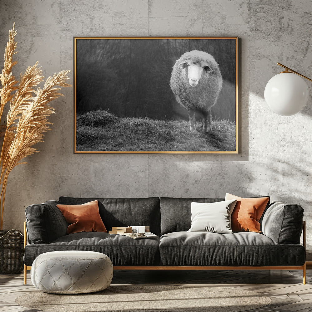 Wunderndes Schaf | Leinwand