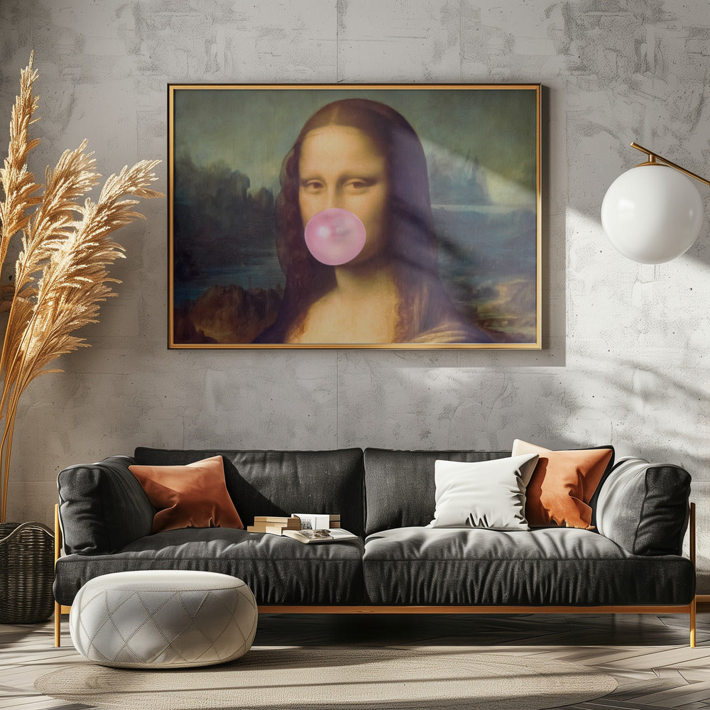 Mona Lisa Kaugummi | Leinwand