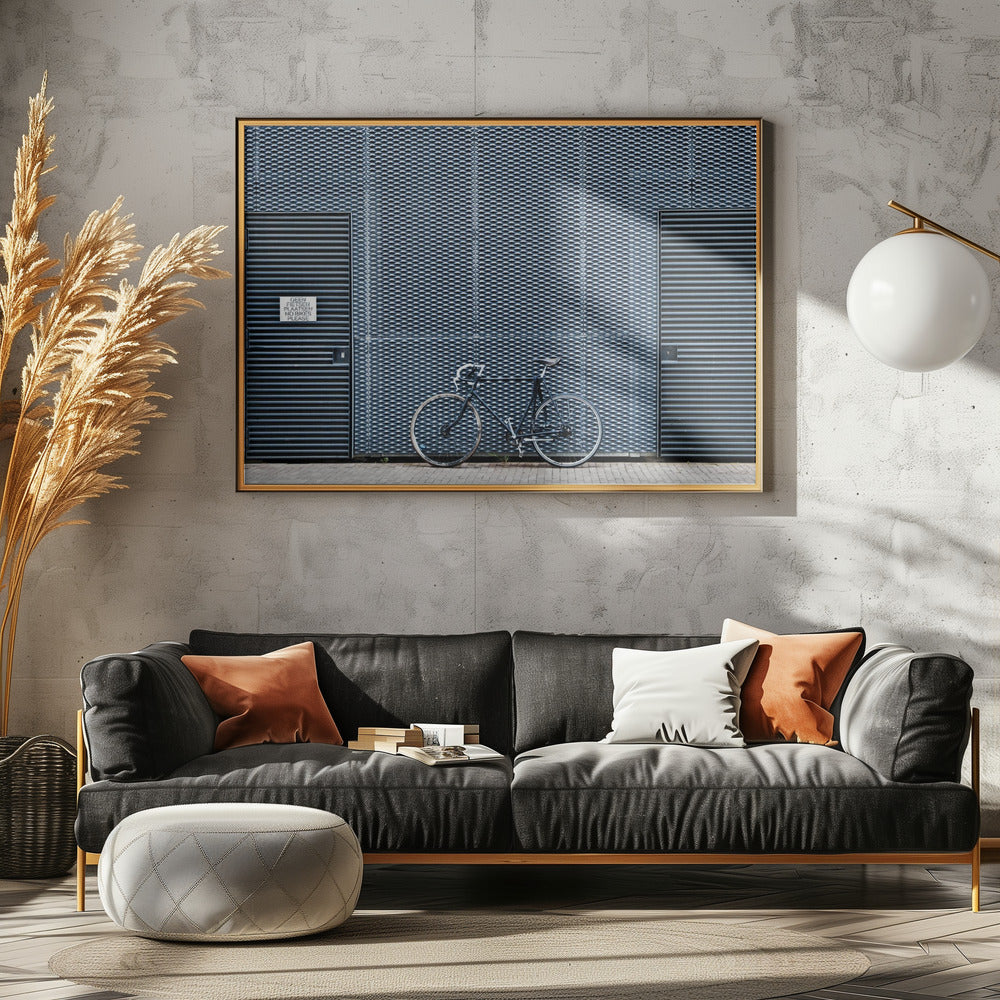 keine Fahrräder bitte | Leinwand