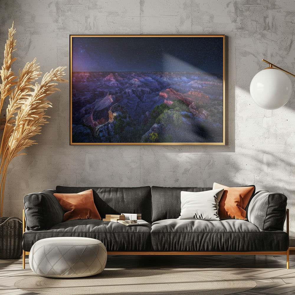Grand Canyon Nacht | Leinwand