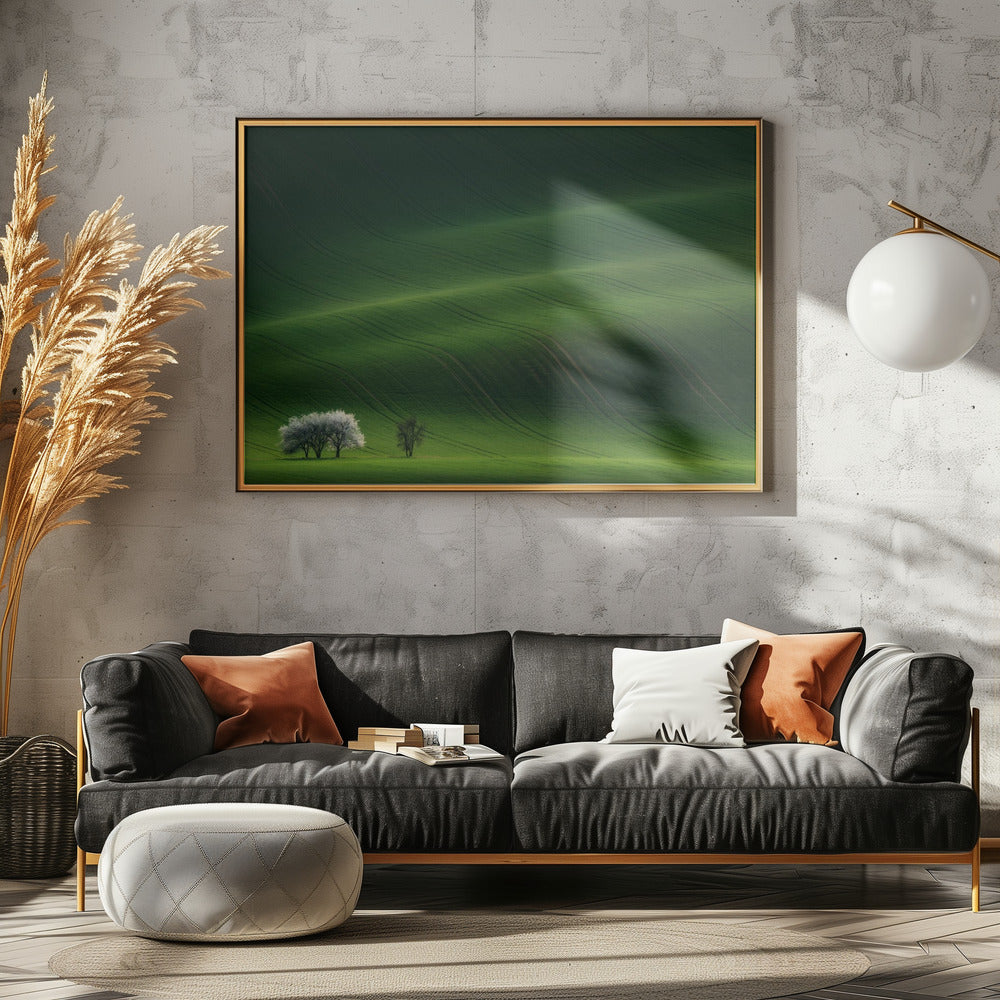 Damen in Weiß | Poster