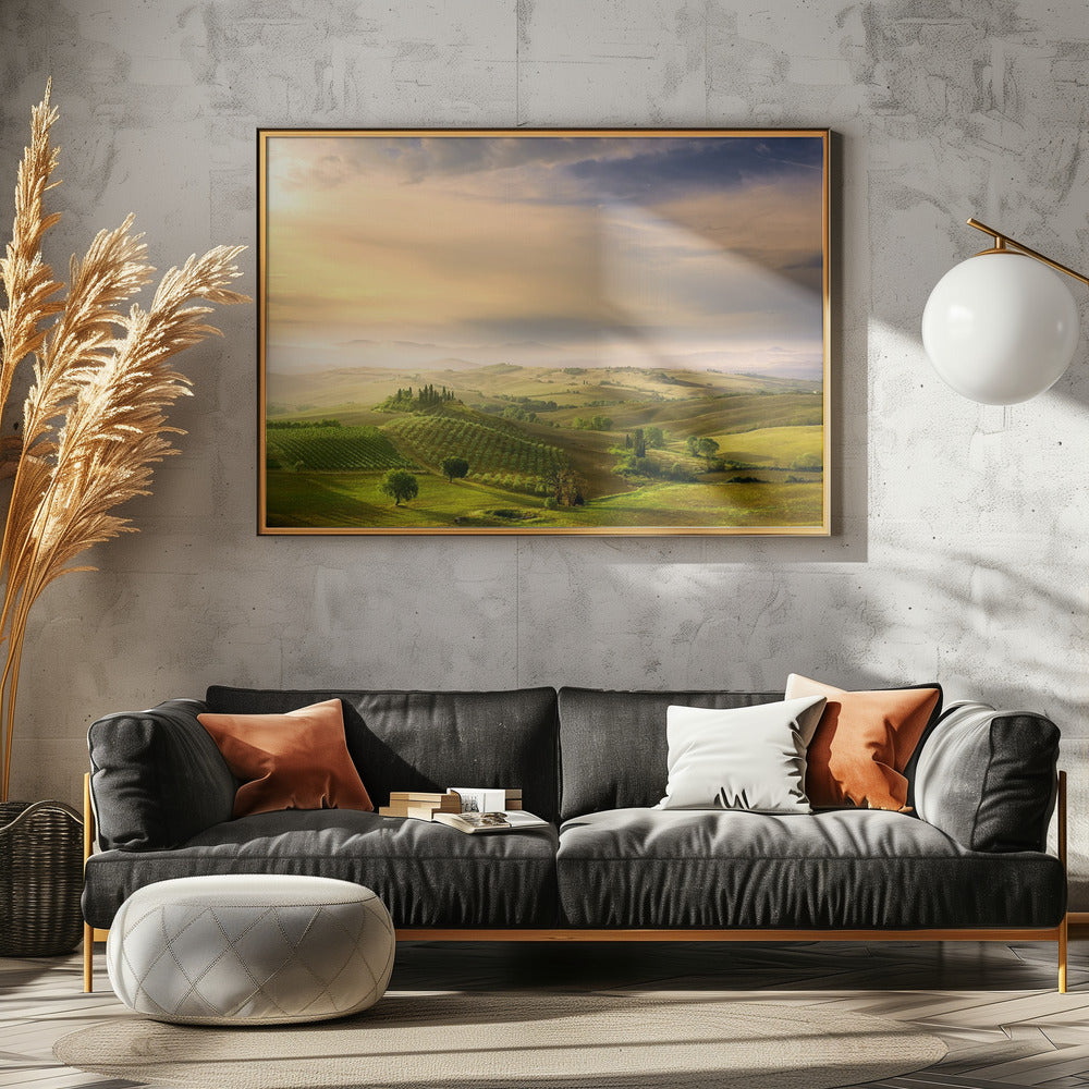 Podere Belvedere's Sonnenaufgang | Poster