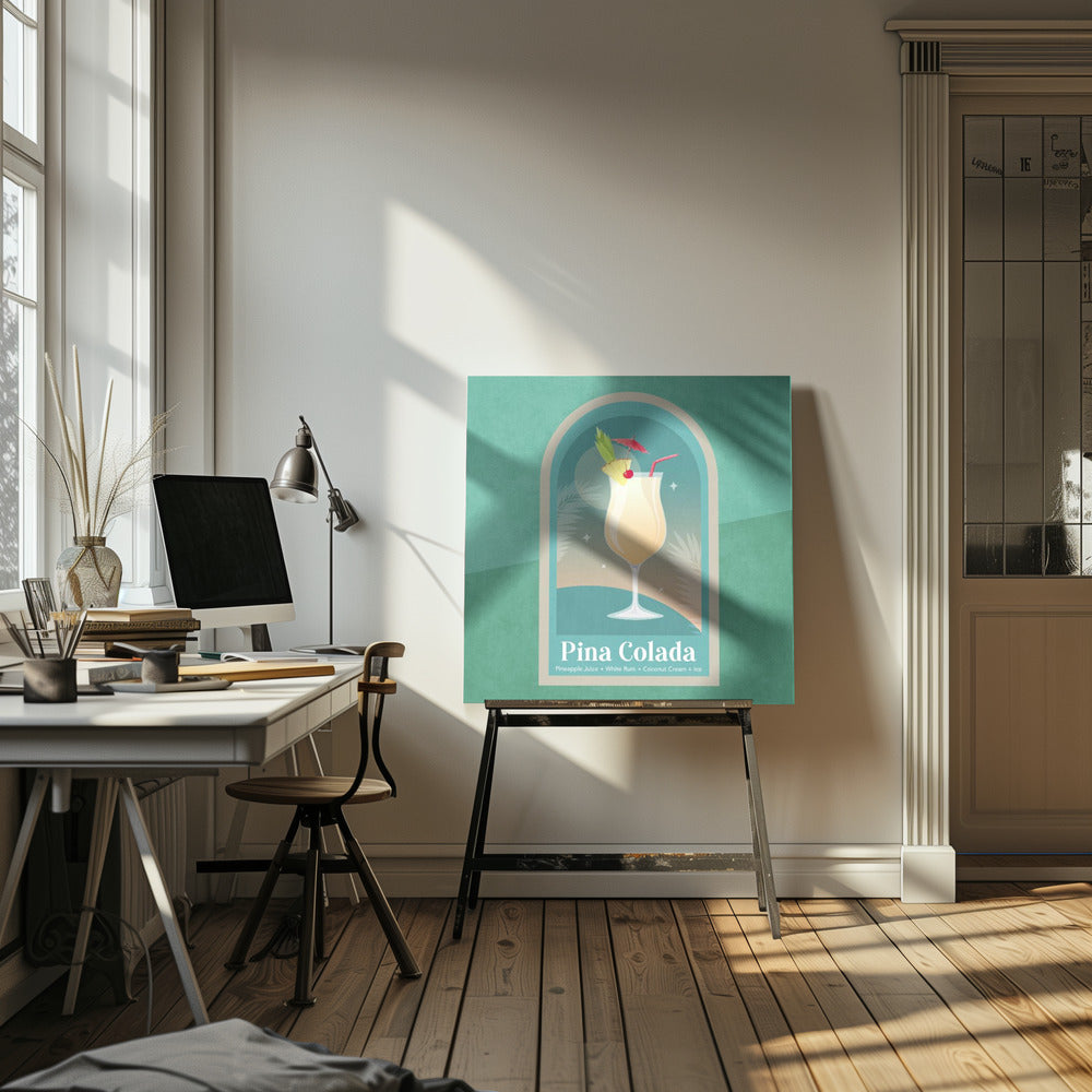 Tropische Freude | Leinwand